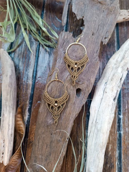 Boucles d'oreille " Freya "