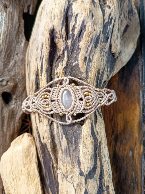 Bracelet quartz rose