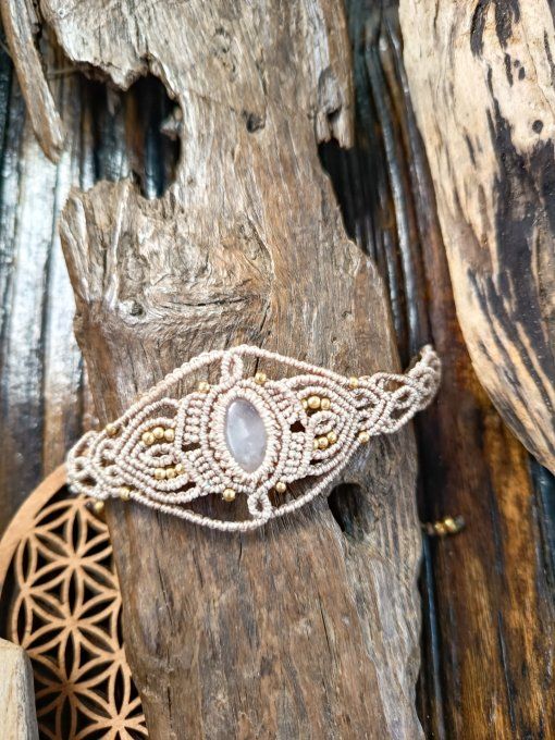 Bracelet quartz rose