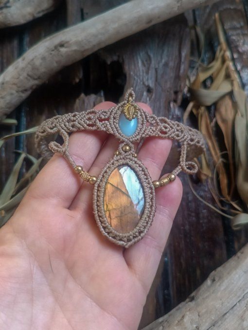 Collier Labradorite "Phaenna"