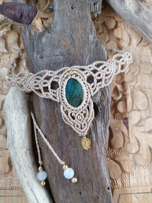 Collier Labradorite " Idun "