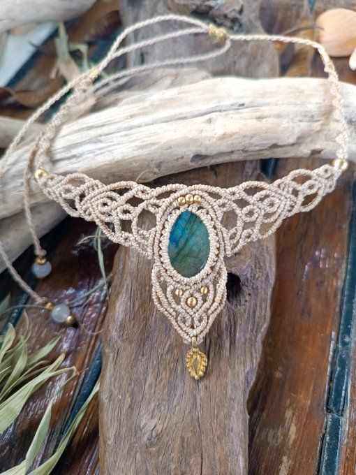 Collier Labradorite " Idun "