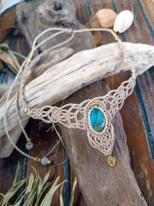 Collier Labradorite " Idun "