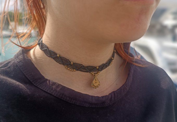 Collier Ras du cou "Callisto"