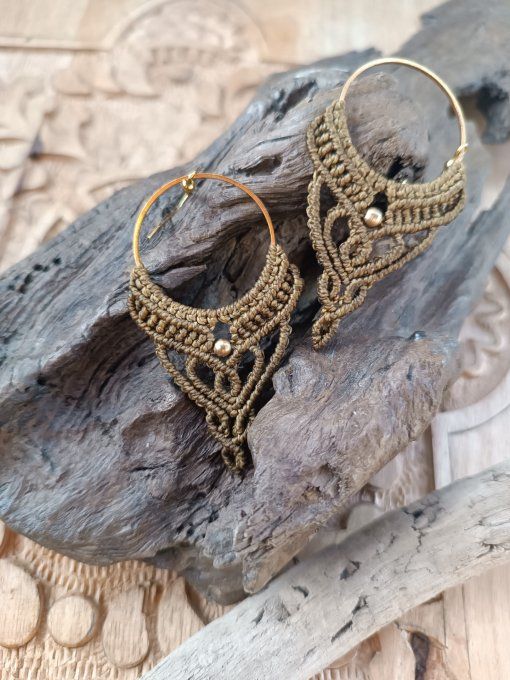 Boucles d'oreille " Freya "