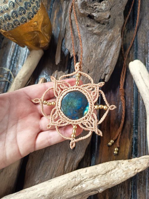 Mandala Labradorite